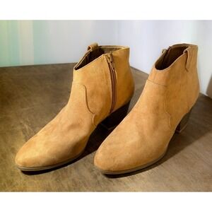 Old Navy Tan Ankle Booties Camel Ankle Booties Women's Shoes Size 7